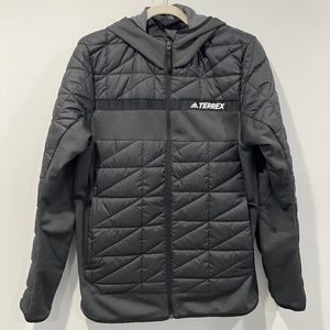 Men's adidas Hybrid Jacket - Black - Size Large